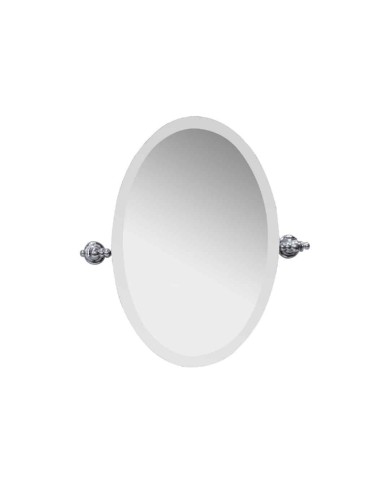 Miroir ovale basculant Specchi Bleu Provence