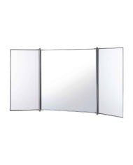 Miroir pliable 3 faces Specchi - Bleu Provence Miroir pliable 3 faces Specchi - Bleu Provence
