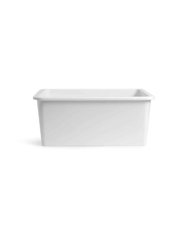 Lavabo semi encastré 41/60 cm Bleu Provence