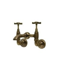 Robinet mélangeur mural 2t - Bleu Provence