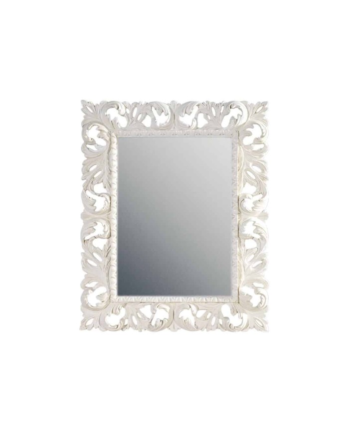 Cadre miroir Mauve 84x101 cm Bleu Provence