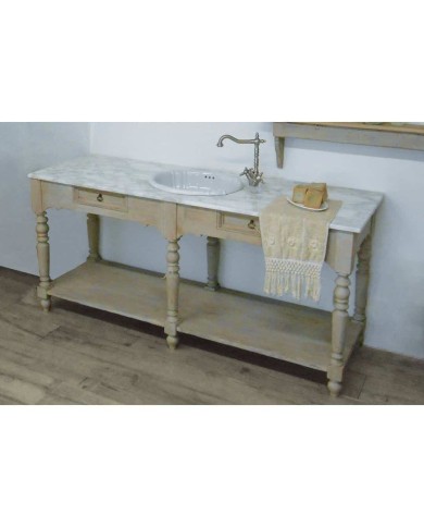 Composition meuble Sauge Bleu Provence