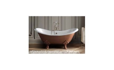 Baignoire rétro en fonte, îlot, sur pieds | Ma Salle de Bain